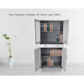 Modern customized office 2 drawer steel swing door thin file cabinet